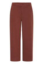 Blazer cropped pant rum raisin