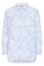 Lani shirt cashmere blue