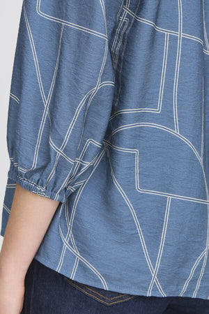 Daphne blouse bering sea art