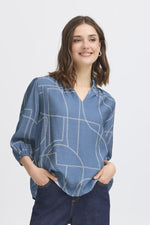 Daphne blouse bering sea art