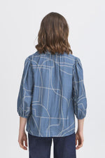 Daphne blouse bering sea art