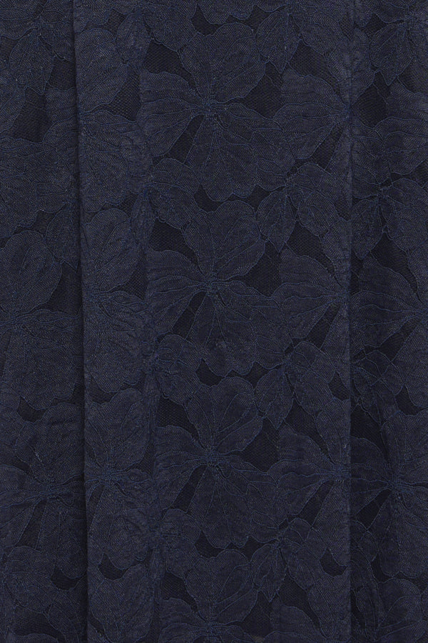 Mirabella lace dress donkerblauw of bruin