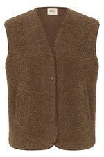 Gwynne waistcoat cocoa