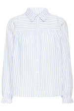 Everly shirt blue stripe