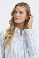 Everly shirt blue stripe
