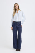 Everly shirt blue stripe
