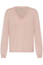 Mary pull v-hals rose smoke