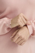 Mary pull v-hals rose smoke