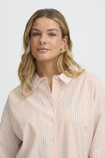 Zashirt rose smoke stripe