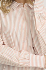 Zashirt rose smoke stripe