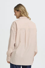 Zashirt rose smoke stripe