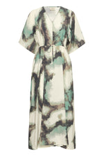 Ayla dress marble creme de menthe