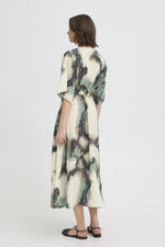 Ayla dress marble creme de menthe