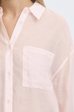 Saira shirt rose smoke