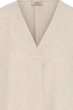 Jett blouse lichtbruin of beige