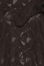 Mirabella lace blouse donkerblauw of bruin