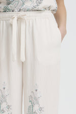 Adara pant desert sage paisley
