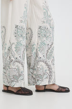 Adara pant desert sage paisley