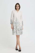 Adara dress desert sage paisley