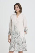 Adara dress desert sage paisley