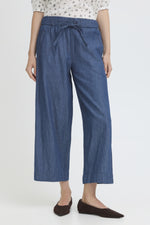 Larissa jeans culotte mid blue denim