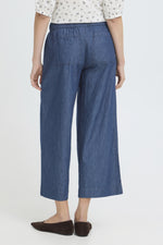 Larissa jeans culotte mid blue denim