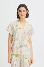 Ariana blouse pastel floral