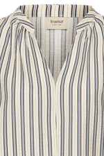 Kamilia blouse navy stripe