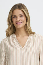 Kamilia blouse pink stripe