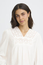 Blondas blouse blanc de blanc