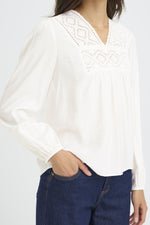 Blondas blouse blanc de blanc