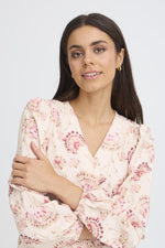 Kalia blouse orchid floral