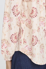 Kalia blouse orchid floral