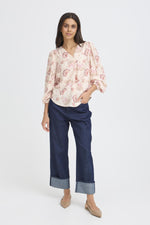Kalia blouse orchid floral