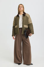 Adeline jacket grape leaf