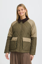 Adeline jacket grape leaf