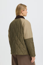 Adeline jacket grape leaf