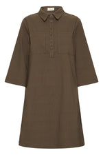 Ena dress rain drum stripe