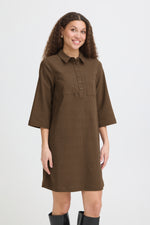 Ena dress rain drum stripe