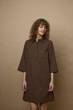 Ena dress rain drum stripe