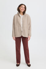 Gwynne jacket teddy string