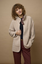 Gwynne jacket teddy string