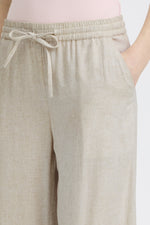 Jett linnen pant undyed