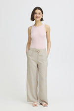 Jett linnen pant undyed