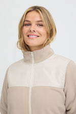 Flea fleece jacket string