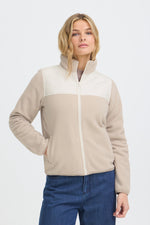 Flea fleece jacket string
