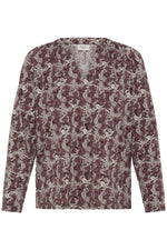 Seen tee port royale/brown