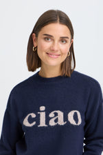 Florence pull lichtbruin of donkerblauw