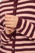 Idaa cardigan port royale stripe