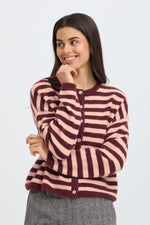 Idaa cardigan port royale stripe